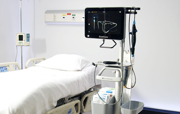 Bronchoscopy, video laryngoscopy and Core monitor