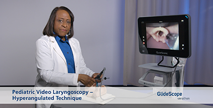 Pediatric Video Laryngoscopy – Hyperangulated Technique