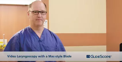 Video Laryngoscopy with a Mac-Style Blade