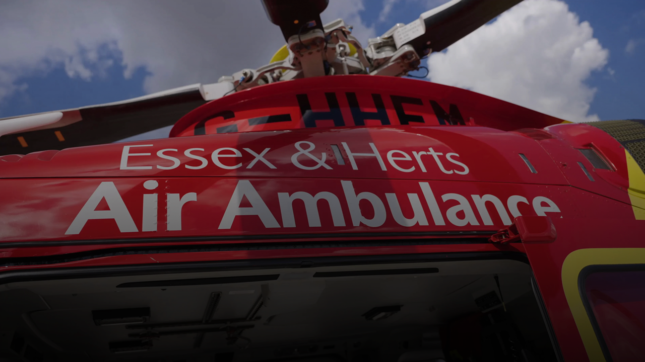 Essex & Herts Air Ambulance Testimonial