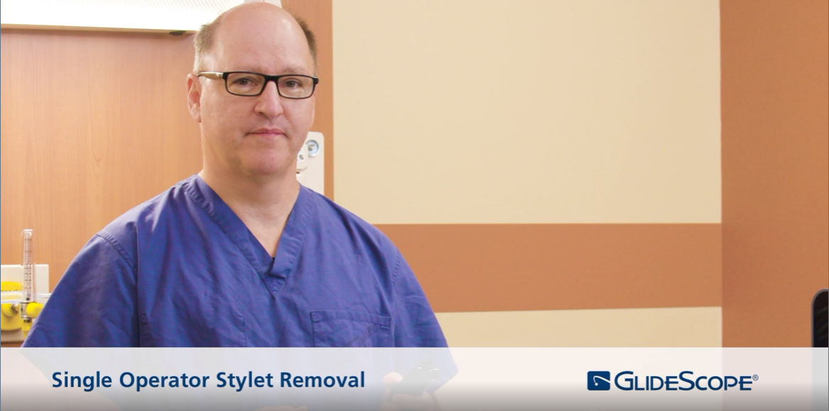 Single Operator Stylet Removal video