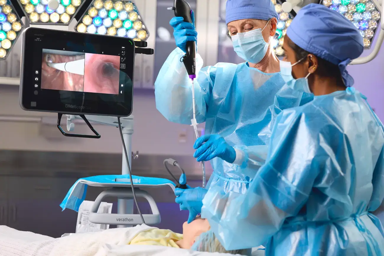 Video Laryngoscopy + Bronchoscopy